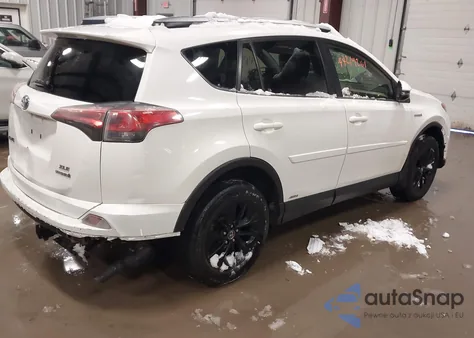 2018 Toyota Rav4 Hybrid Xle z USA, uszkodzony, nr VIN JTMRJREV5JD186982